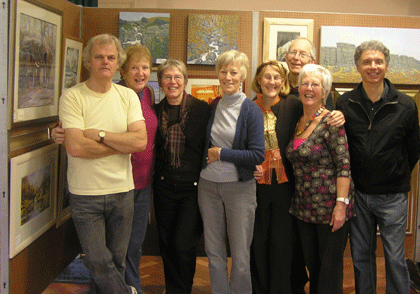 Ten Artists Exhibition for charity